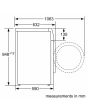 Bosch WGE03408GB White Series 2 Washing Machine, 8kg 1400 Spin, **A rated**