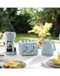 Delonghi CT04.AZ DL3018 Blue 4 Slice Argento Toaster