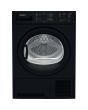 Hotpoint CHDC82BBGDUK Black 8Kg Condenser Sensor Dryer