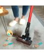 Numatic 913925 Red Henry Quick Cordless Vacuum Cleaner With 6 Pods