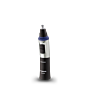 Panasonic ER-GN30-K Wet/Dry Nose + Ear Hair Trimmer with Vortex Cleaning System