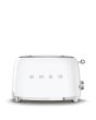 Smeg TSF01WHUK White Two Slice Toaster 