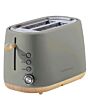 Statesman SKT05090GR Green 2 Slice Scandi Toaster