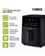 Tower T17149 Black 7.2L Vortx Digital Air Fryer