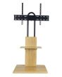 TTAP FS2-OAK Oak TV Pedestal Floor Stand