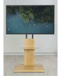TTAP FS2-OAK Oak TV Pedestal Floor Stand