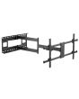 TTAP TTD604DA4 Extra long full motion TV bracket for screens up to 80inch. Max 50kg.