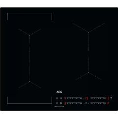 AEG IKX64441CB Black Glass 6000 60Cm Bridge Induction Hob 