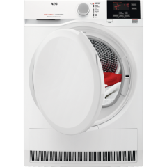 AEG T6DBG720N White 6000 Series 7Kg Condenser Tumble Dryer With Prosense&reg;