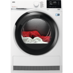AEG TR818P4B White 8000 Series 8Kg Heat Pump Tumble Dryer