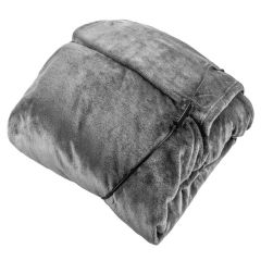 Carmen C81149GRY Heated Wearable Blanket