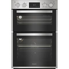 Hotpoint DIH10DIX Inox Built In Fan D/Oven - Stainless Steel