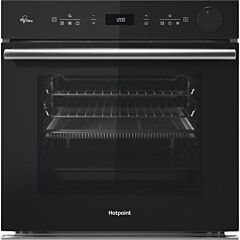 Hotpoint SI4S854CBL Black Class 4 B/In Single With Airfry/Steam Oven 
