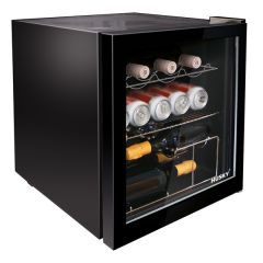 Husky HU0192 Black/Silver Table Top Drinks Chiller