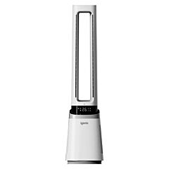 Igenix IGFD02549W 41 Inch 2 in 1 Bladeless Tower Fan with Air Purifier