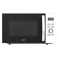 Igenix IGMS03090W White 30L 950W Digital Microwave