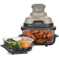 Ninja FN101UKST Stone CRISPi 4-in-1 Portable Glass Air Fryer