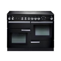 Rangemaster PROP110ECGB/C Black Professional Plus 110 Ceramic Range Cooker