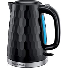 Russell Hobbs 26051 Black Honeycomb 1.7L Rapid Boil Kettle