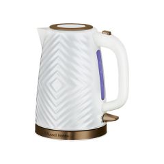 Russell Hobbs 26381 White 1.7L Groove Kettle