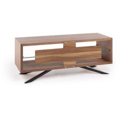 Techlink AA110W Arena Walnut TV Stand (Black Base)