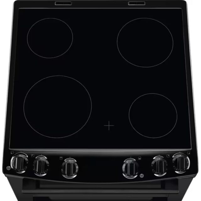 AEG CCX6501ACB Black 5000 series SurroundCook Cooker with Ceramic Hob