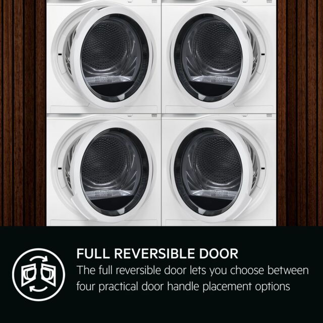 AEG TR718L2B White 7000 series 8 kg Tumble Dryer 