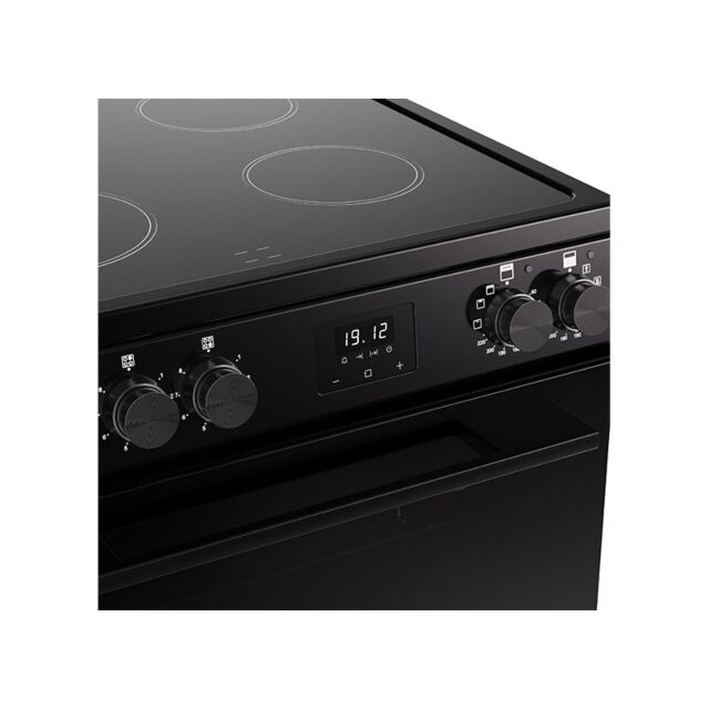 Belling 444412049 Black 60E Vision Ceramic Cooker 