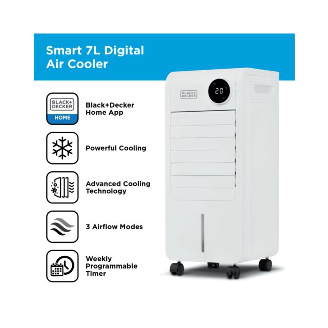 Black and Decker BXAC65014GB Smart 7L Air Cooler