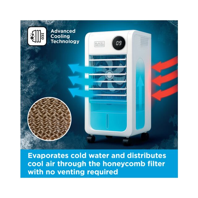 Black and Decker BXAC65014GB Smart 7L Air Cooler