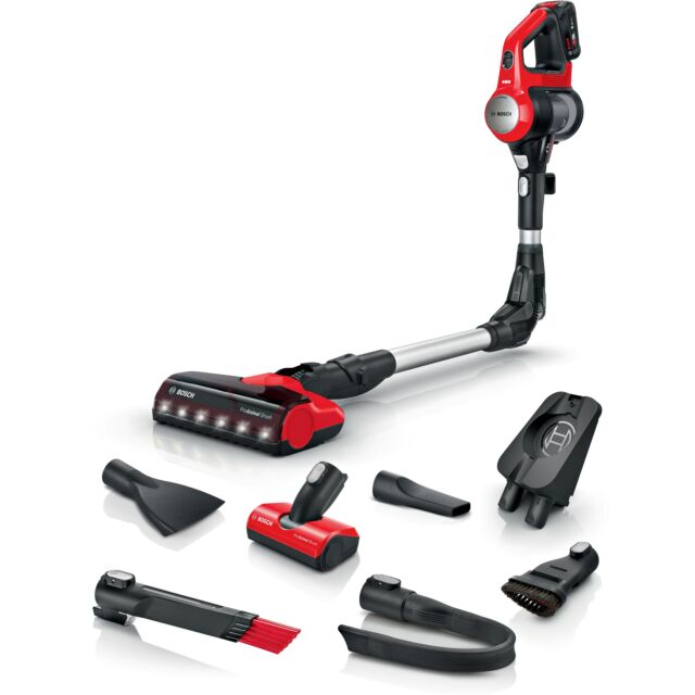 Bosch BCS71PETGB Red Unlimited 7 Proanimal Cordless Cleaner