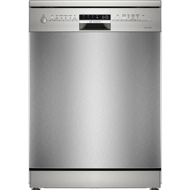 Bosch SMS 2ITI67G Silver Inox Series 2 Full Size Dishwasher