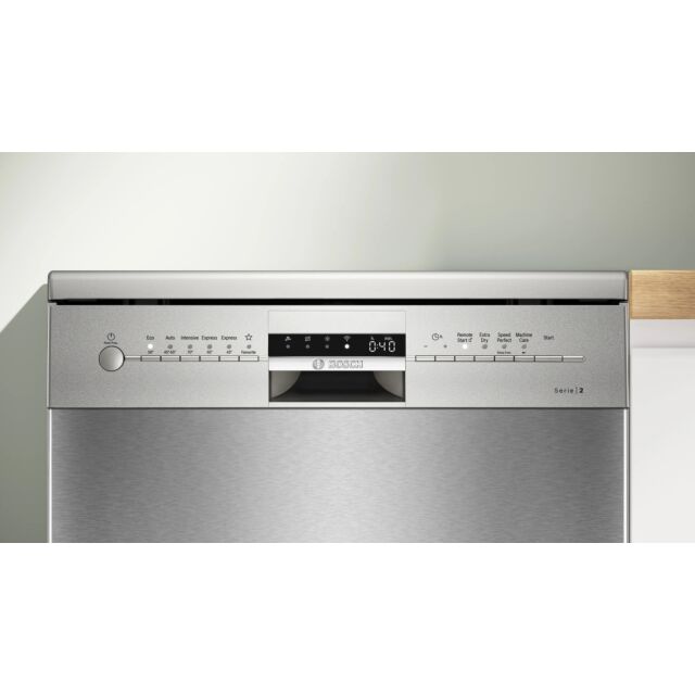 Bosch SMS 2ITI67G Silver Inox Series 2 Full Size Dishwasher