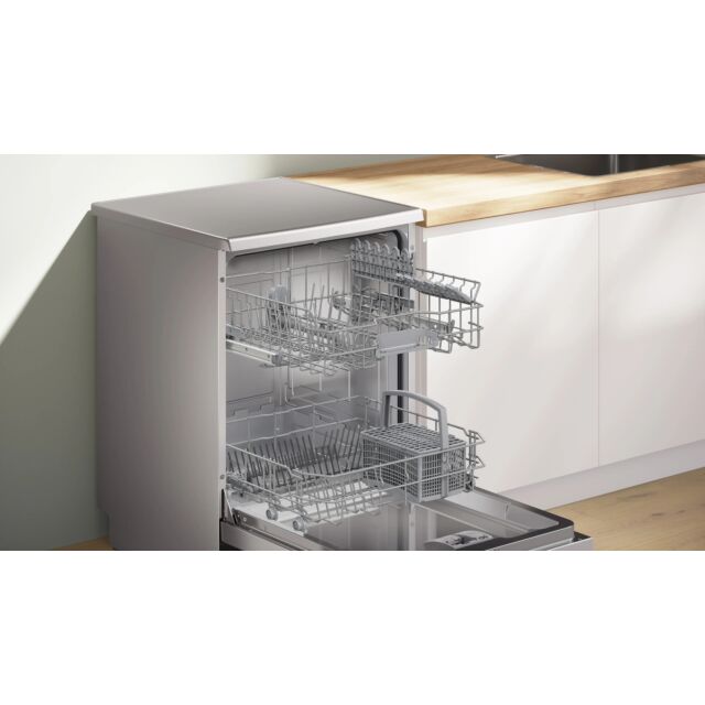 Bosch SMS 2ITI67G Silver Inox Series 2 Full Size Dishwasher