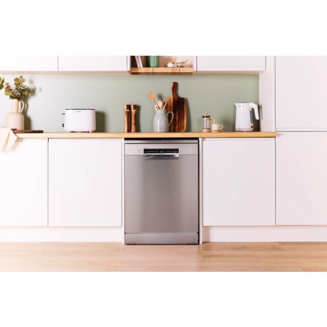 Bosch SMS4EMI06G Brushed Steel Series 4 60Cm Dishwasher