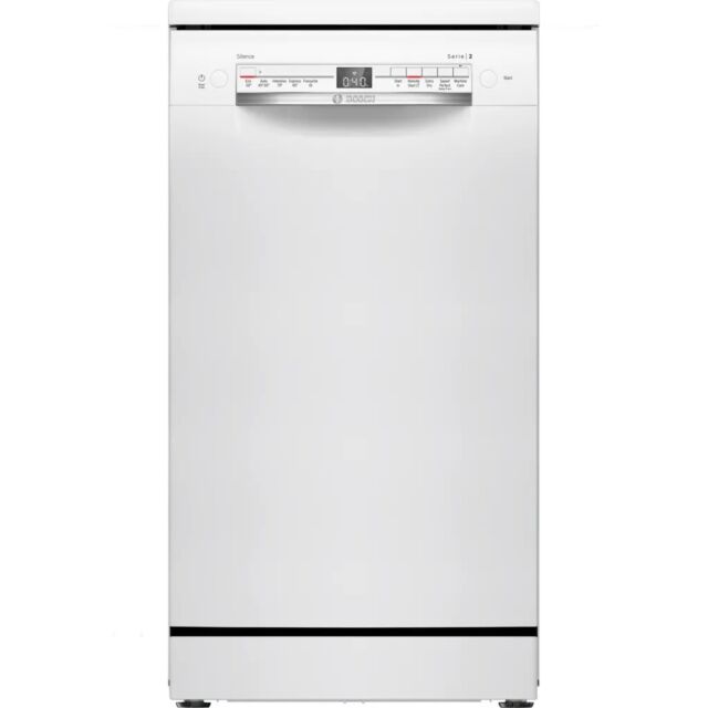 Bosch SPS2IKW01G White 45cm Series 2 Dishwasher.