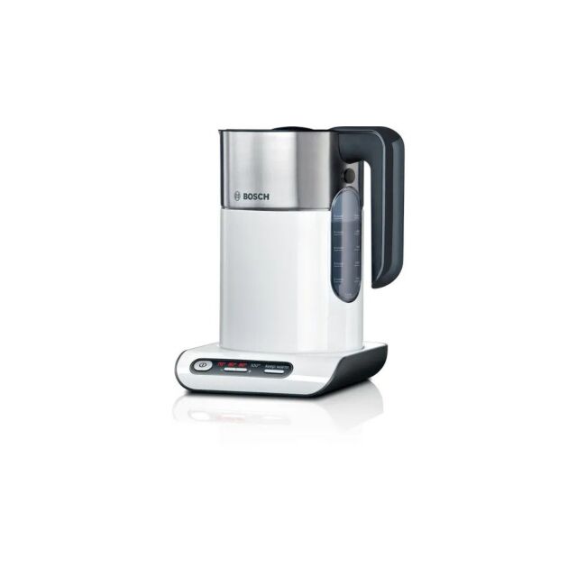 Bosch TWK8631GB White Styline 1.5L Variable Temperature Cordless Kettle
