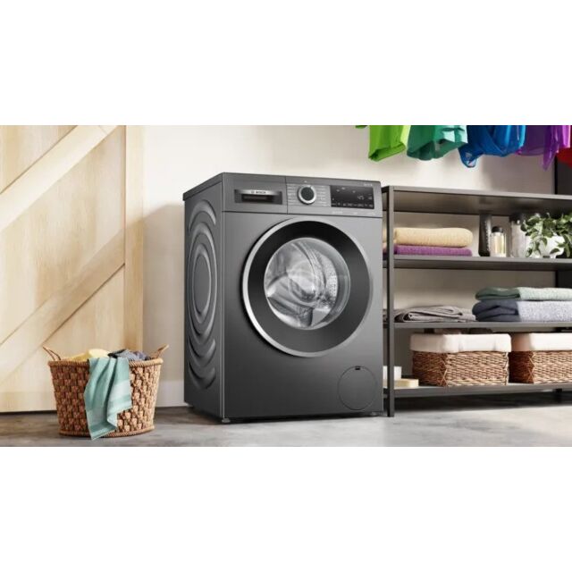 Bosch WGG244ZCGB Cast Iron Grey Series 6 Washing Machine, 9kg **A rated**