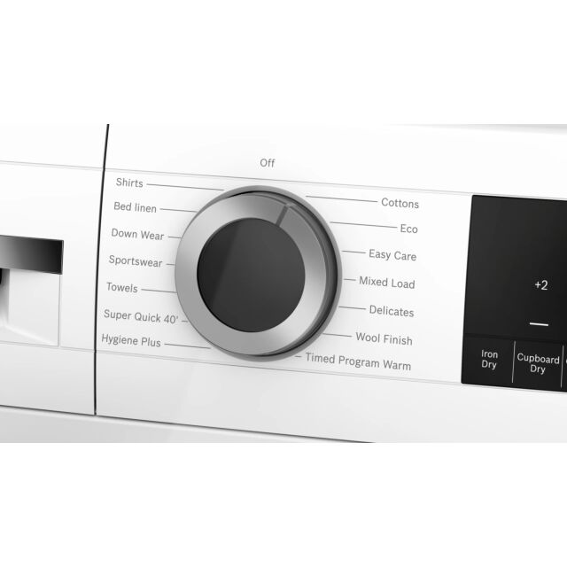 Bosch WQG24502GB White Series 6 Heat Pump Tumble Dryer 9 Kg