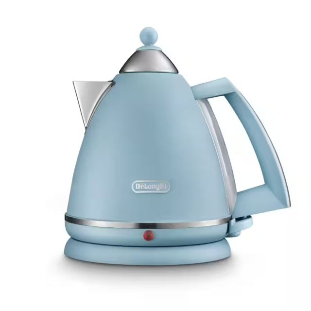 Delonghi KBX3016.AZ DL3016 Blue 1.7L Argento Kettle