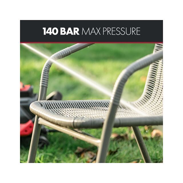 Ewbank AQUAROVER140 High Power Pressure Washer, 140 Bar/2030 PSI