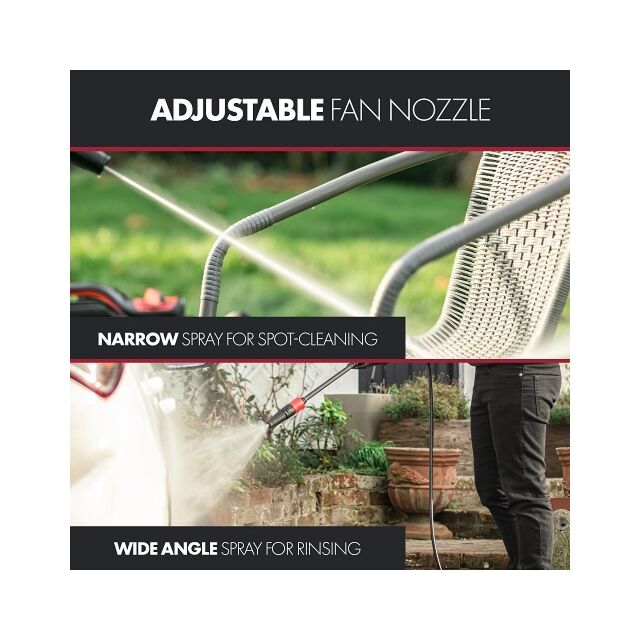 Ewbank AQUAROVER140 High Power Pressure Washer, 140 Bar/2030 PSI
