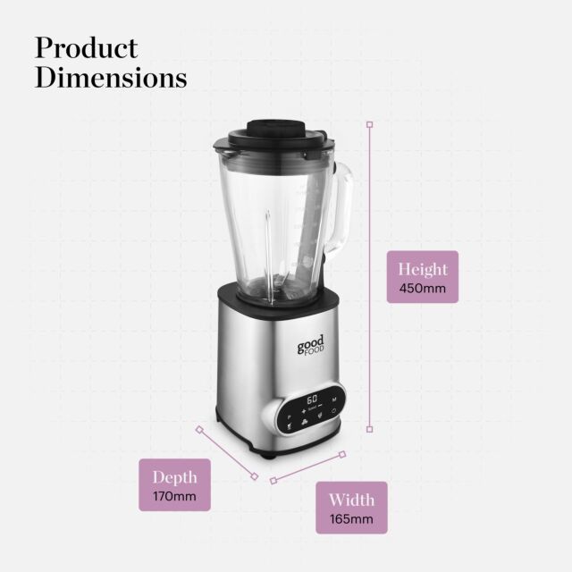 Good Food GF12013 Digital Jug Blender
