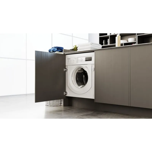 Hotpoint BI WMHG 91485 White Built In Washer