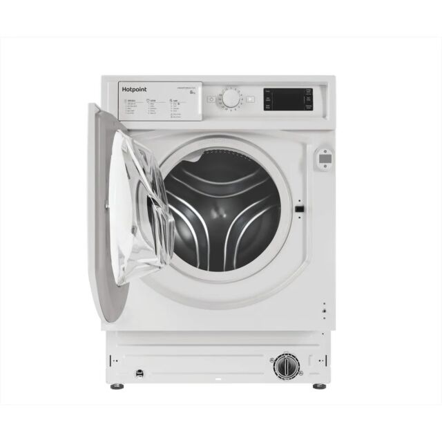 Hotpoint BIWMHG81485 White Integrated Washing Machine
