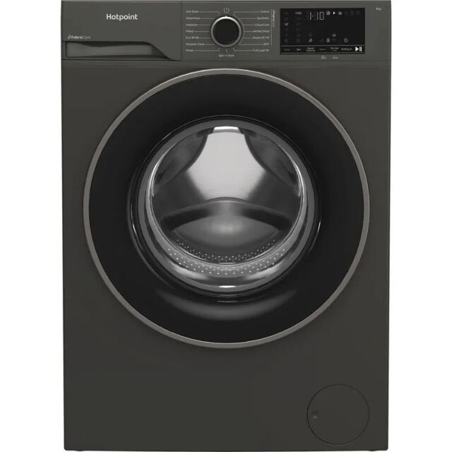 Hotpoint HB93GCAREUK Manhattan Grey 9Kg Washing Machine