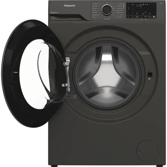 Hotpoint HB93GCAREUK Manhattan Grey 9Kg Washing Machine