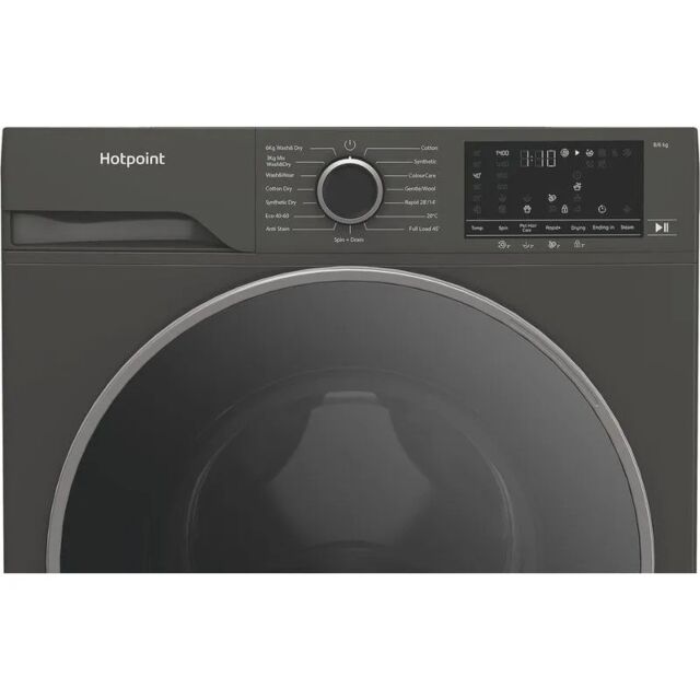 Hotpoint HBD8680GANTISTAIN Grey 8/6Kg WasherDryer 