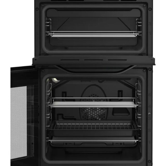 Hotpoint HDE5VDCB Black Freestanding 50Cm Cooker