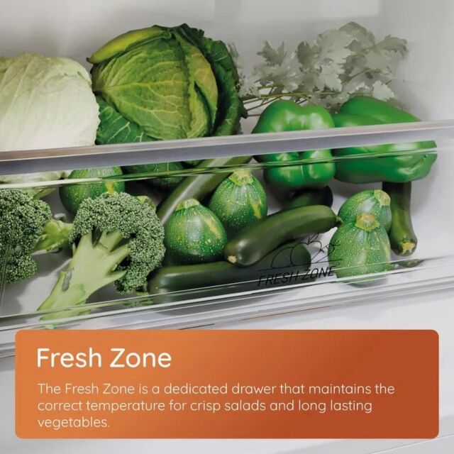 Hotpoint HPKS 1262B4 UK White Built In Low Frost Fridge Freezer